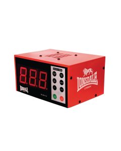 Lonsdale Electronic Gym Timer - Red