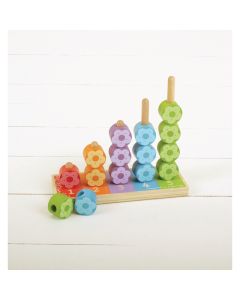 Bigjigs Toys First Flower Stacker