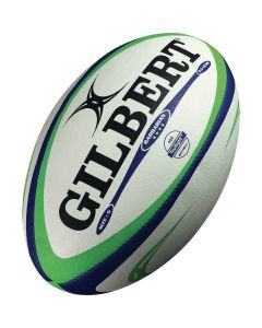Gilbert Barbarian Match Rugby Ball - Size 5 - White