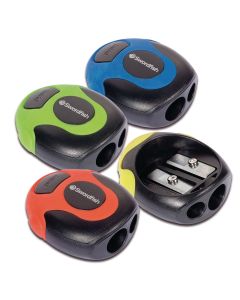 Soft Grip Double Hole Sharpener - Pack of 36