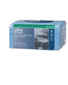 Tork Long-Lasting Cleaning Cloth (8) - Blue - Pack of 40