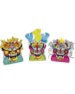 Chinese New Year Dragon Decorations - Pack of 30