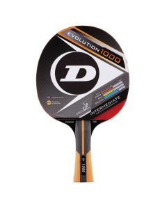 Dunlop Evolution 1000 Table Tennis Bat - Red