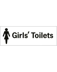 Girls Toilet Sign