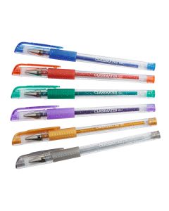 Classmates Gell Rollerball Rollerball Pen - Assorted - Pack of 12
