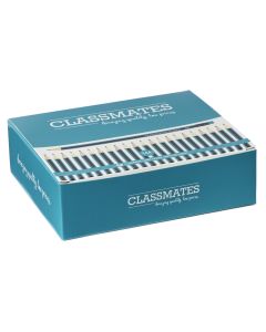 Classmates HB Eraser Tipped Stripe Pencils - Pack of 144