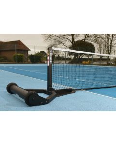 Harrod Sport Integral Weighted Wheelway Tennis Posts- Black