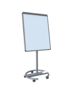 Mobile Easel with Round Base - Grey