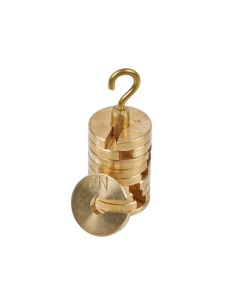 Newtons Masses 9x0.1 N 1x0.1nhanger - Pack of 10