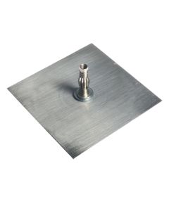 Zinc Plate - For Electroscope - 40 x 40 x 25mm