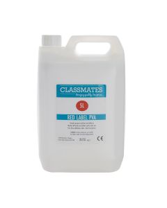 Classmates PVA Glue - Red Label - 5 Litre