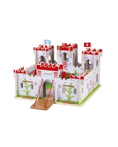 Bigjigs Toys King George's Castle With Knights