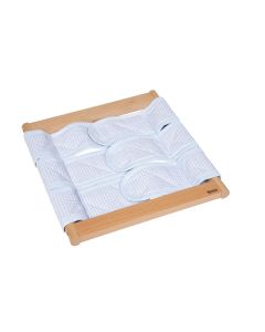 Nienhuis Montessori - Infant Toddler Dressing Frame Hook and Loop