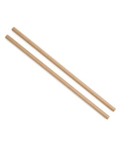Paper Straw - Kraft 6mm - Pack of 250
