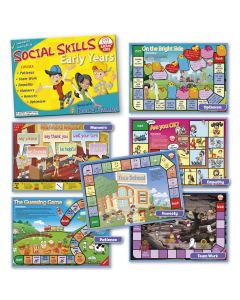 6 Social Skills Board Games Early Years - EYFS and KS1