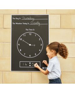 Tell the Time Outdoor Chalkboard