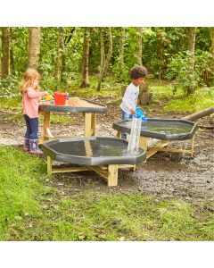 Outdoor Play Tray Stands Set 3 - Stands