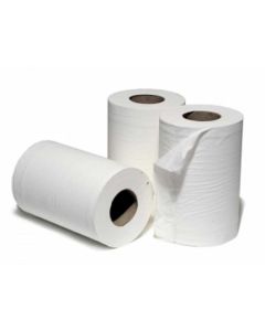 2 Ply Mini Centrefeed Dispenser White - Pack of 12