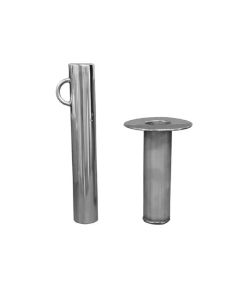 Open Socket Pool Fitting - Steel