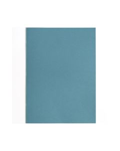 Project Book 40 pages Top Half Plain/Lower Half 12mm Ruled - Blue Cover - Pack of 100