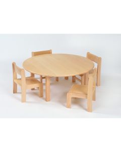 GALT Circular Table and 4 Chairs - 3-4 Year Olds