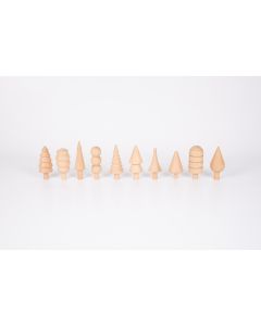 TickiT Natural Woodland Trees Set