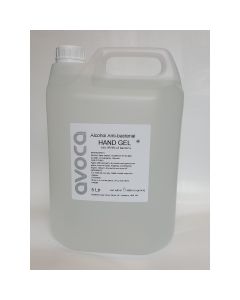 Avoca Antibacterial Alcohol Hand Sanitiser Gel - 5L - Pack of 2