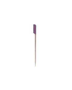 Bamboo Purple Allergen Paddle Skewer 11.5cm - Pack of 100