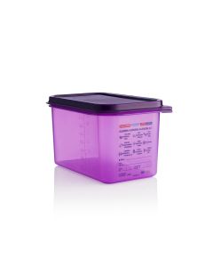 Allergen 1/4 Gastronorm Container With Lid 4.3L