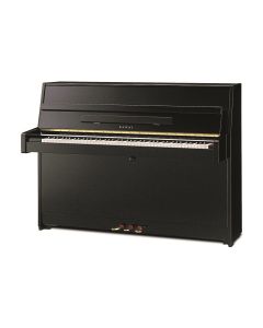 Kawai K-15E Upright Piano - Polished Ebony