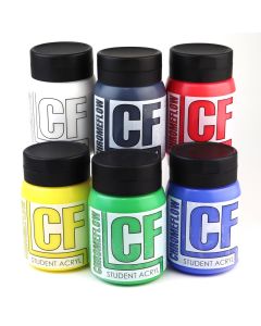 Chromeflow CF Student Acryl Paint - 500ml - Pack of 6