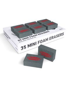 Show-Me Mini Foam Board Eraser - Grey - Pack of 35