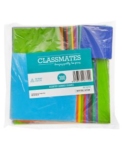Classmates Gummed Squares Various Sizes - Pack of 300