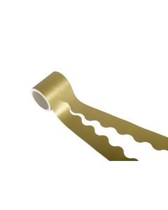 Educraft Card Scalloped Border Rolls - Gold
