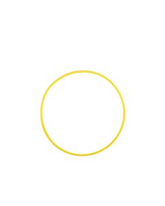 Hula Hoop - 760mm - Yellow