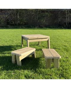 Outdoor Mini Table Benches