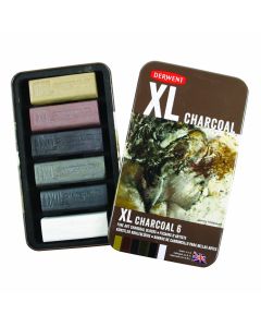 Derwent XL Charcoal Block Set of 6