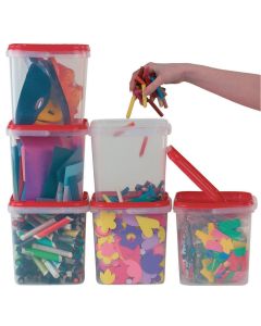 Square Storage Containers - Pack of 10