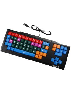 Wired Multicolour Lower Case Keyboard