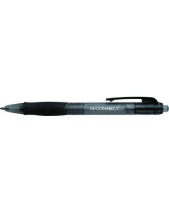 Retractable Ballpoint Pens - Black - Pack of 10