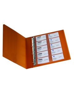 Business Card Punched Pockets - Pack of 10