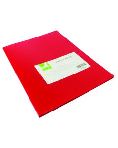 Flexible A4 Display Book 20 Pocket - Red