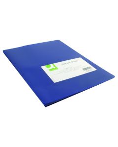 Flexible A4 Display Book 20 Pocket - Blue