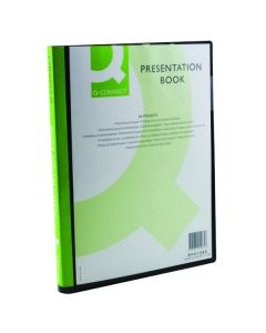 Presentation Display Book 20 Pocket - Black