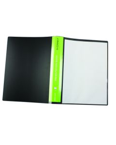 Presentation Display Book 40 Pocket - Black