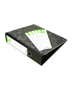 Lever Arch Spine Labels - Pack of 10 x 12