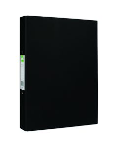 Paperbacked Ring Binders A4 - Black - Pack of 10