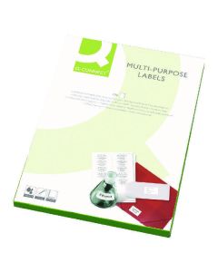 Copier & Laser Labels A4 Round Corners - 24 Per Sheet - Pack of 100