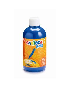 Carioca Baby Finger Paints - 500ml - Cyan