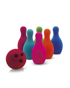 Rubbabu Little Foam Bowling Set - Assorted - 150mm